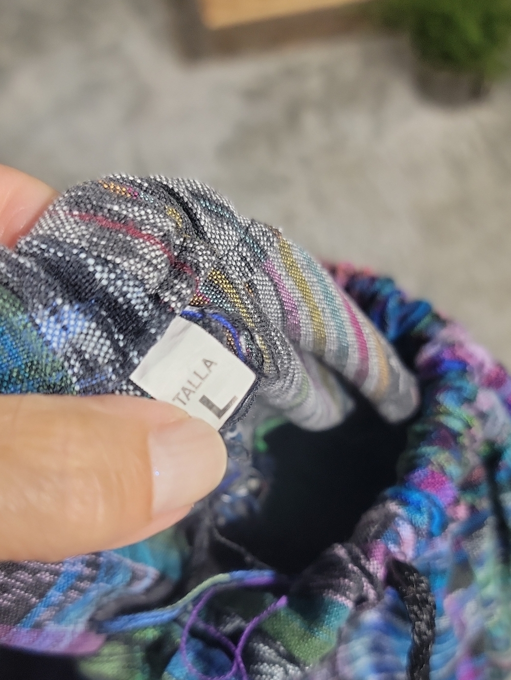 Handmade Guatamalan Huipil Woven Patchwork Pants - Picture 10 of 10